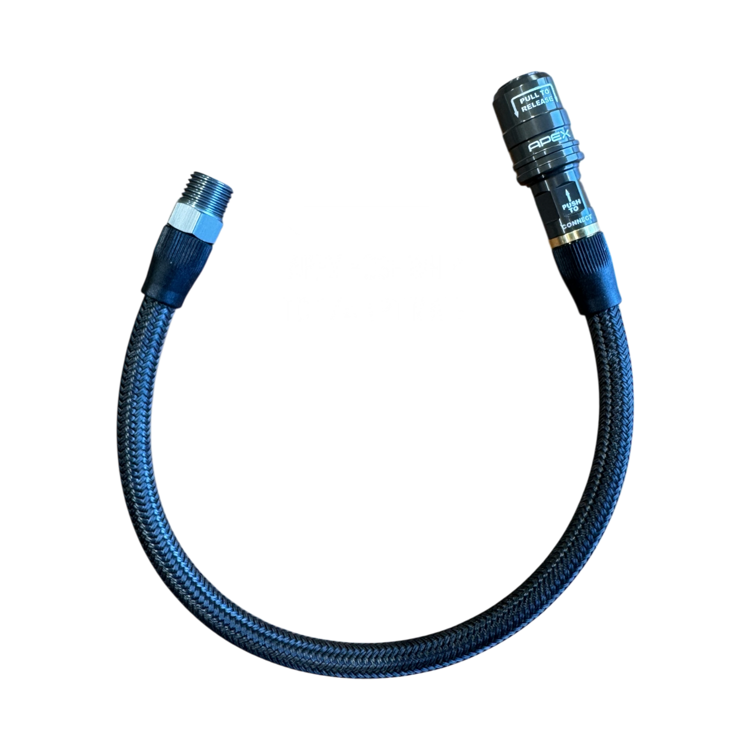 High Flow Push On Chuck - 1/4 NPT MALE - (Dual Flow)