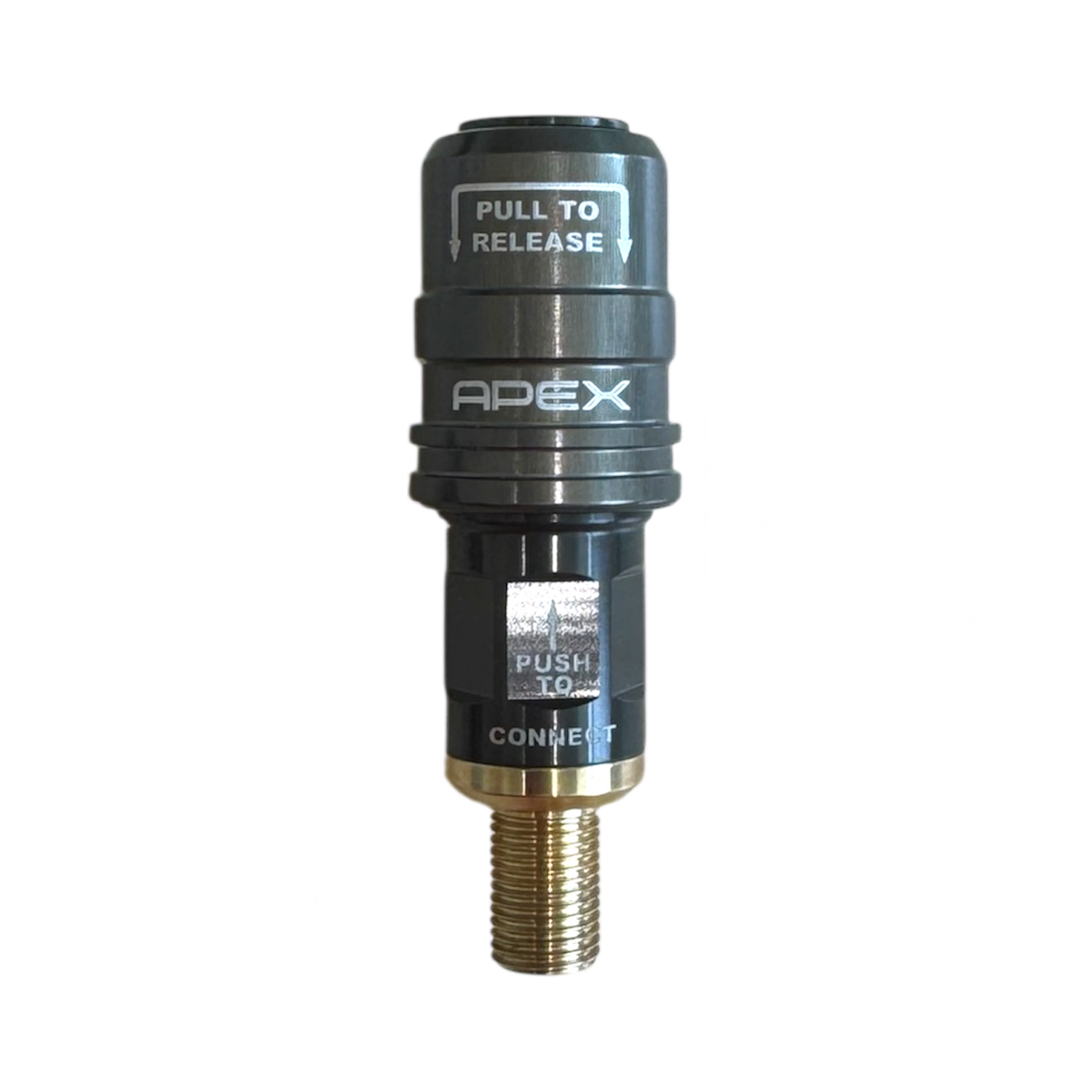 High Flow Push On Chuck - Direct Connect to Screw On Chuck (Fits Milwaukee and Others)