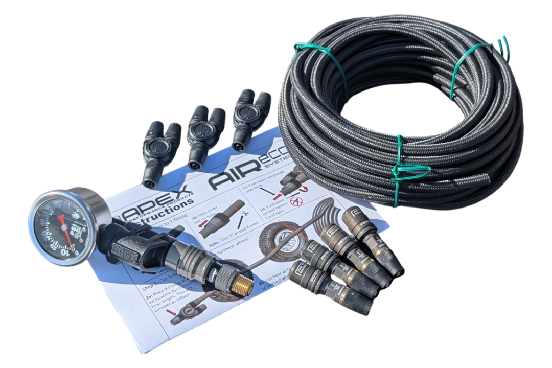 Multi Tire Inflation kit 4 tire inflation Quad air inflation