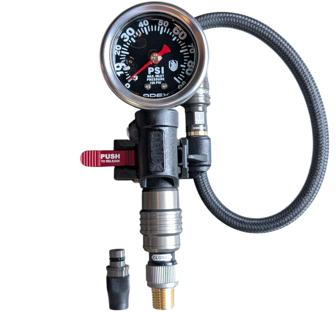 Apex Inflator 90 PSI W 1/4 NPT