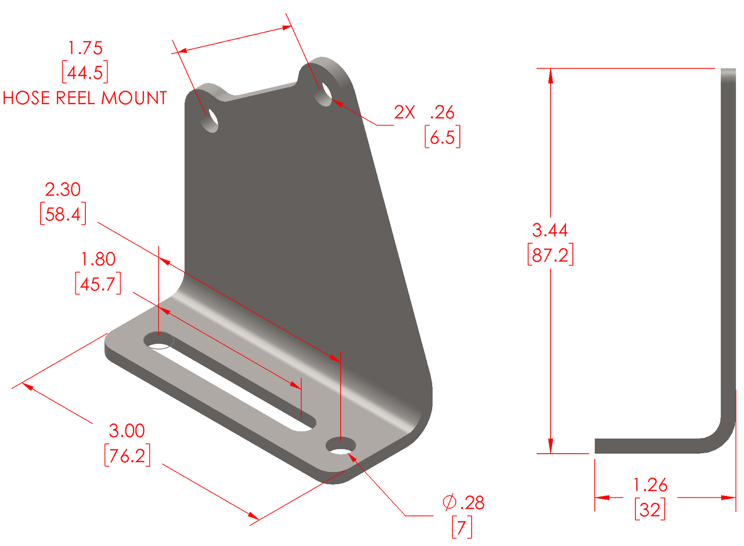 CRS UNIVERSAL MOUNTING BRACKET