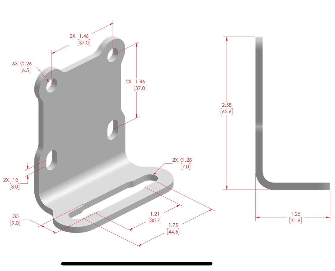 Universal Bracket for Gauge Mounts – Apex Performance Products