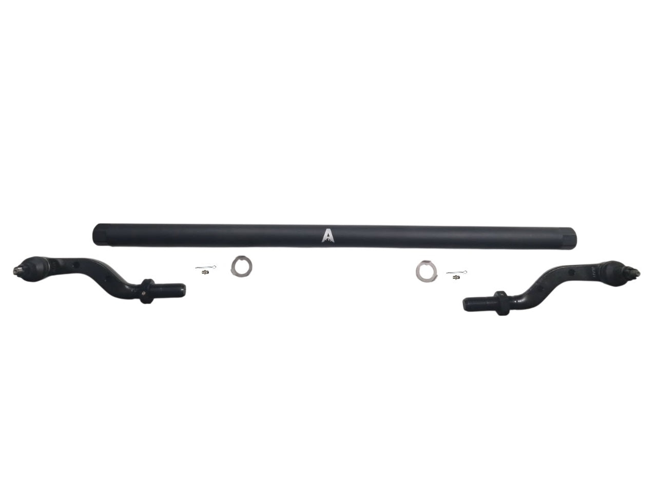 KIT121 - Jeep Wrangler JL & Gladiator JT - 2.5 Ton ProLock Tie Rod Assembly - Dana44 - Black Aluminum
