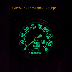 glow in the dark gauge 90 psi