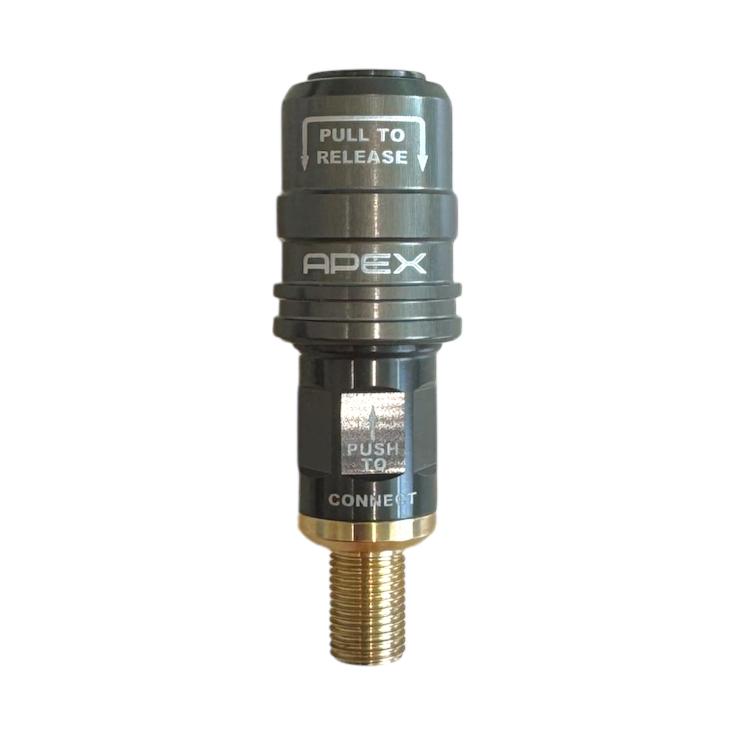 High Flow Push On Chuck - Direct Connect to Screw On Chuck  (Fits Milwaukee and Others)