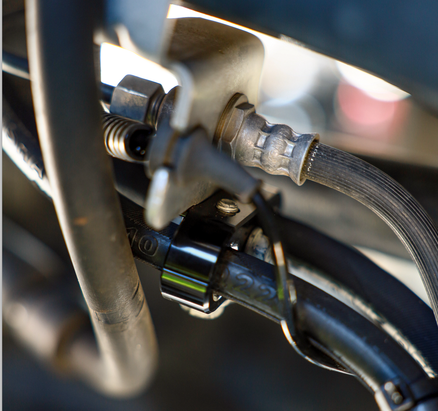 TSR - Hydraulic Hose Mount to OE Brake Line Bracket