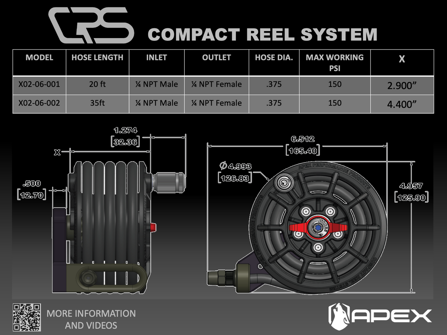 The 35' Compact Reel System is IN STOCK!!! PATENT PENDING
