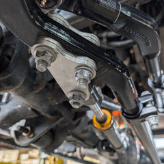 Steer Smarts Tie Rod Yeti Xd with the apex through shaft ram